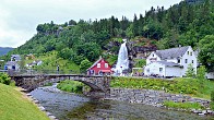 Steinsdalsfossen - one of the most popular waterfalls in Norway